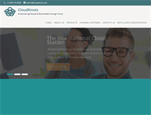 Tablet Screenshot of cloudknots.com